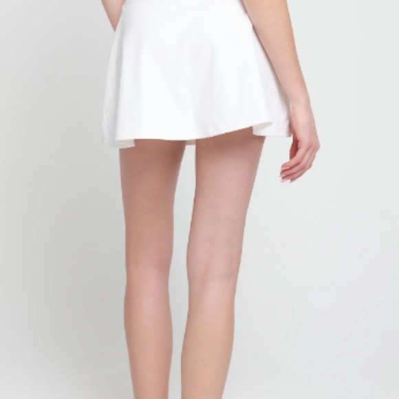 Spiritual Gangster White Nyla Active Skirt NWT - Picture 7 of 7